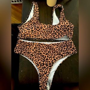 Swimsuit never worn cheetah